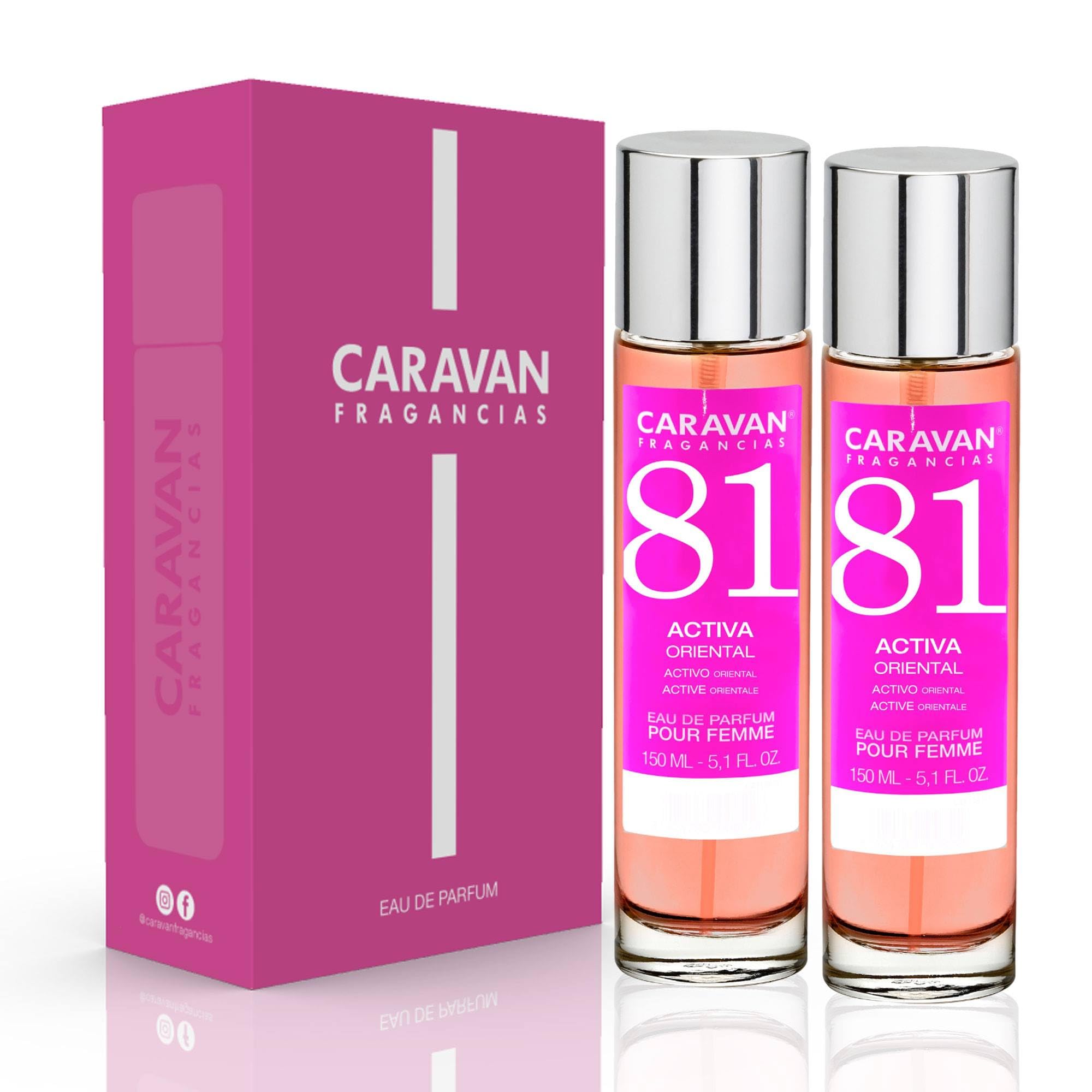 CARAVAN FRAGANCIAS - CAJA DE REGALO con 2 Perfumes Nº81 de 150 ml, para mujer