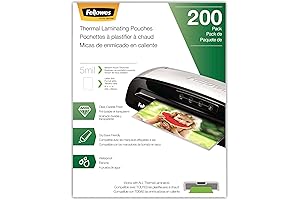 Fellowes Laminating Sheets: The Ideal Protection for Your Important Documents