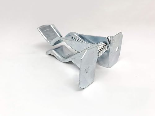 Miniatura 4 de Abrazadera Bulldog paquete de 10 organizador de pared de garaje con agarre de resorte para escobas trapeadores rastrillos etc