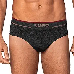 Cueca Slip Seamless Sem Costura Masculino Fio Texturizado Adulto