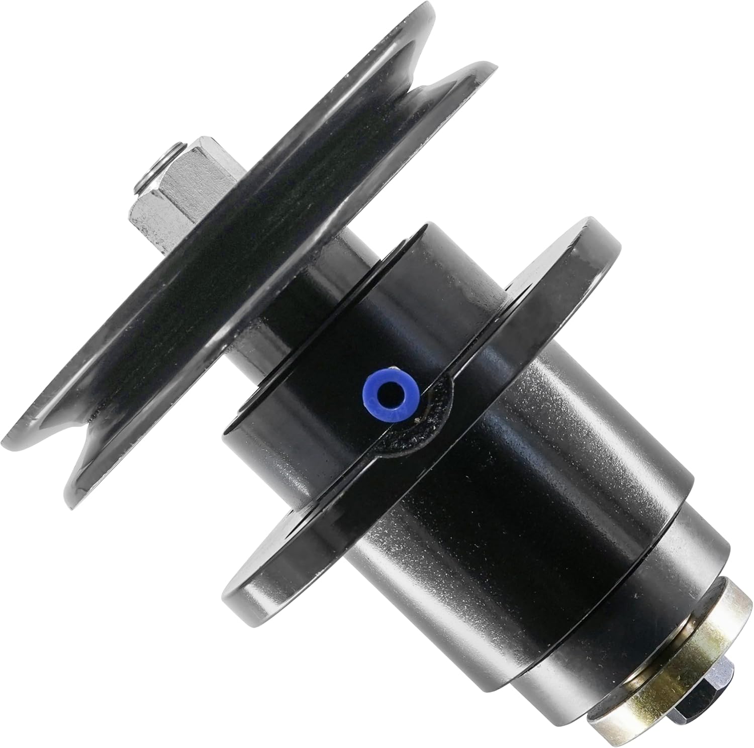 Caltric Deck CW Spindle with 6in Pulley Compatible with Land Pride AT2672 AT2684 FDR2584 FDR1672 310-261S 310-249S
