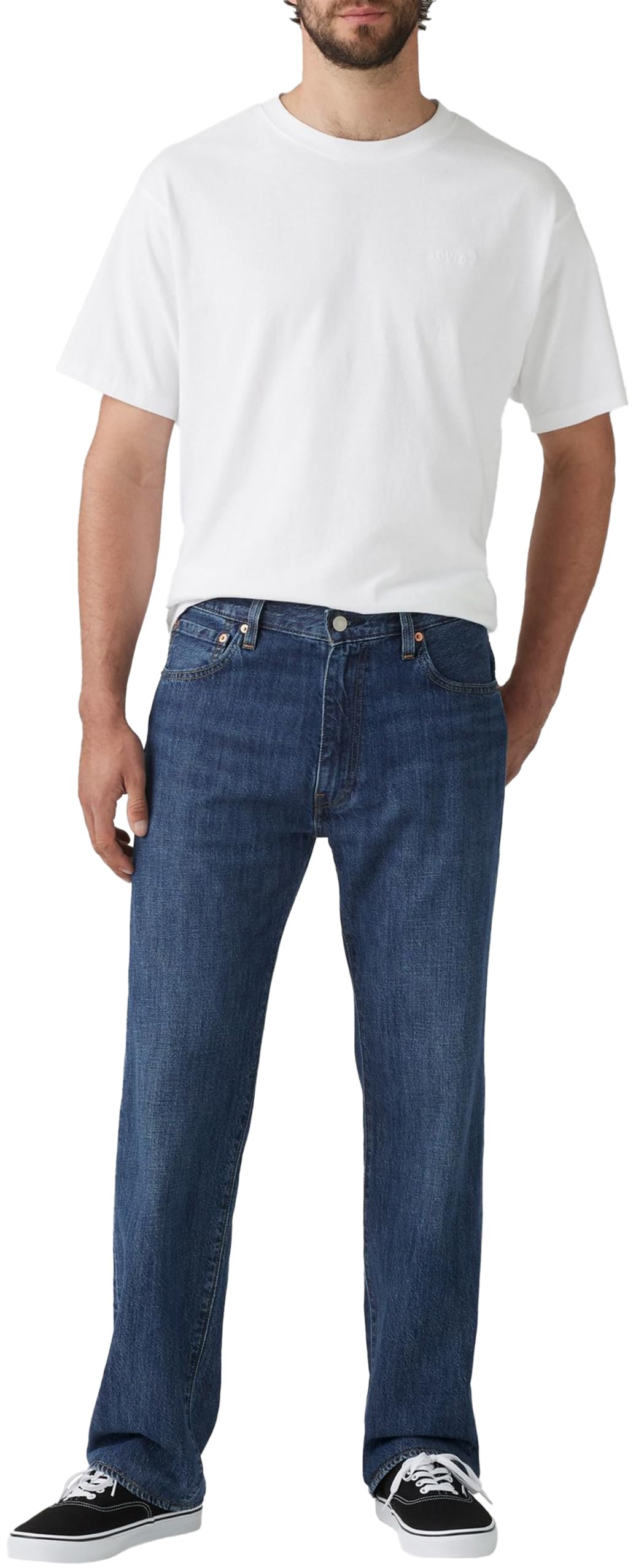 Levi's Men's 555 Relaxed Straight Pants, My True Potential LT, 34 W/30 L