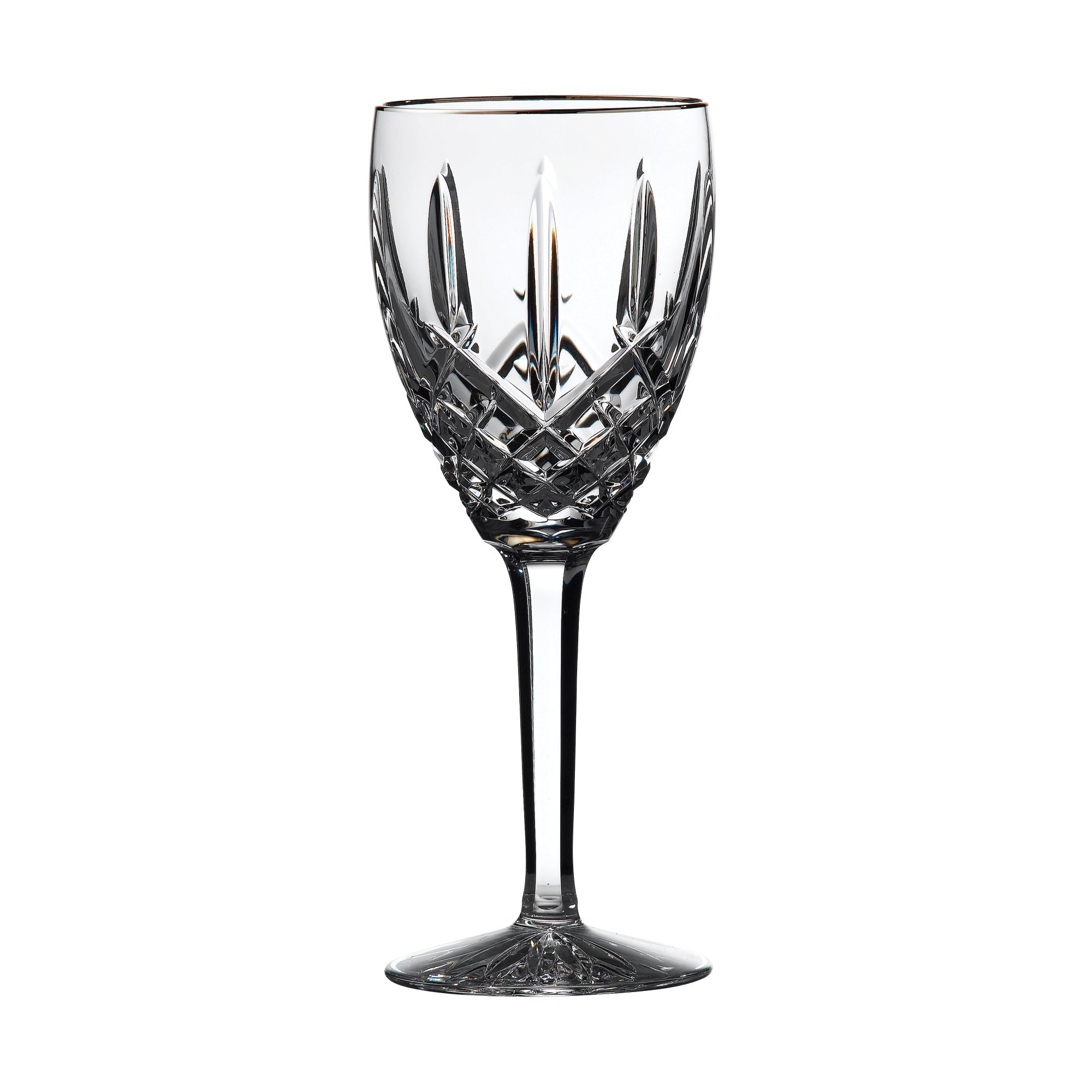 Waterford Araglin Platinum Goblet, 7-Ounce