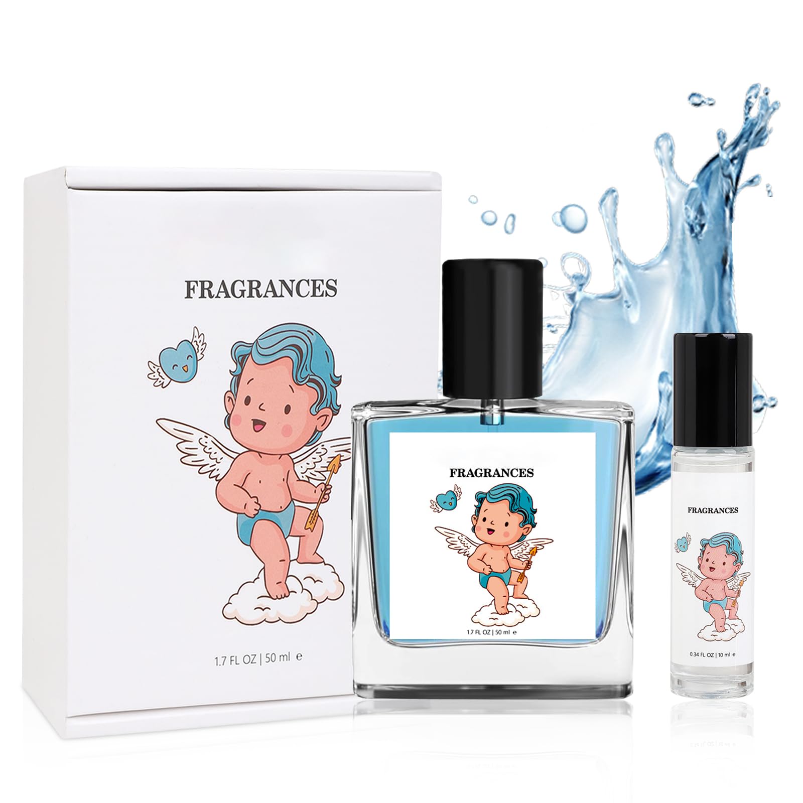 Cologne for Men - Pheromone-Infused Fragrances Pheromone Cologne Enhance Attraction Long-Lasting Premium Herbal Sent Perfume Pheromone Colognes 50