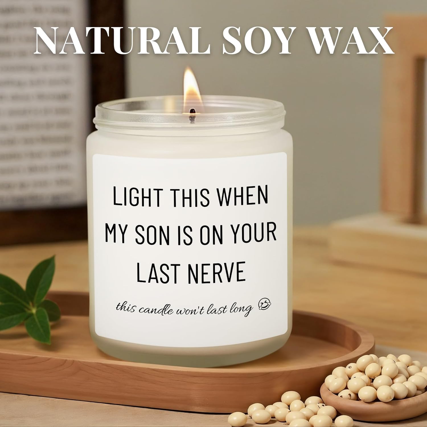 Daughter in Law Gifts, Funny Daughter in Law Birthday Gifts, Mothers Day Christmas Gift for Future Daughter-in-Law from Mother-in-Law, Unique Candle Gift for Son’s Girlfriend - Image 4