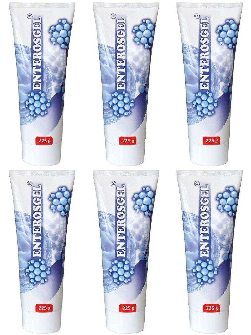 Enterosgel ® 225 g – Silicium-Gel – Darmsanierung & Unterstützung des Magen-Darm-Trakts – Bei durchfallartigen Erkrankungen – Für Erwachsene & Kinder