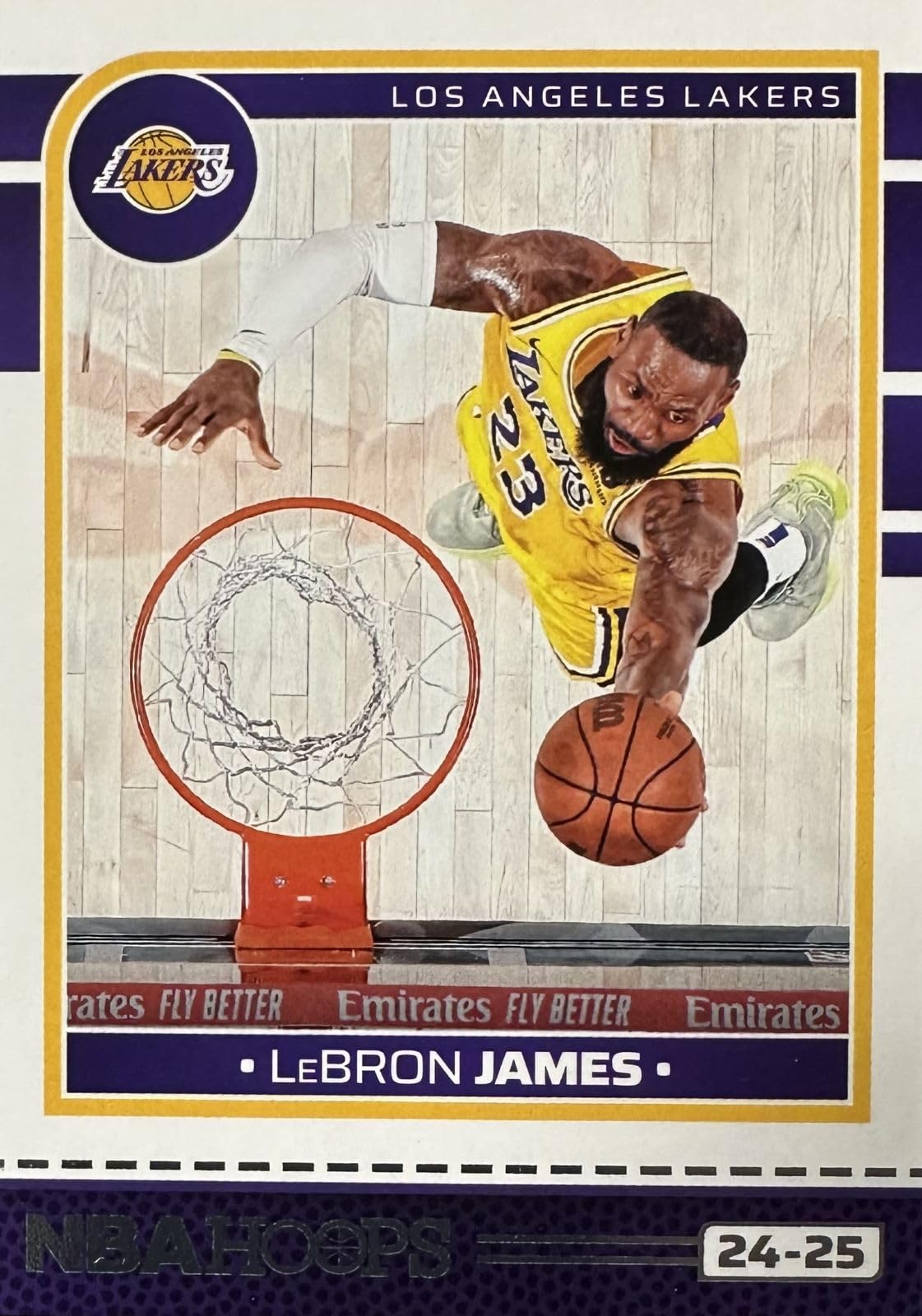 Amazon.com: Los Angeles Lakers 2024 2025 Hoops Factory
