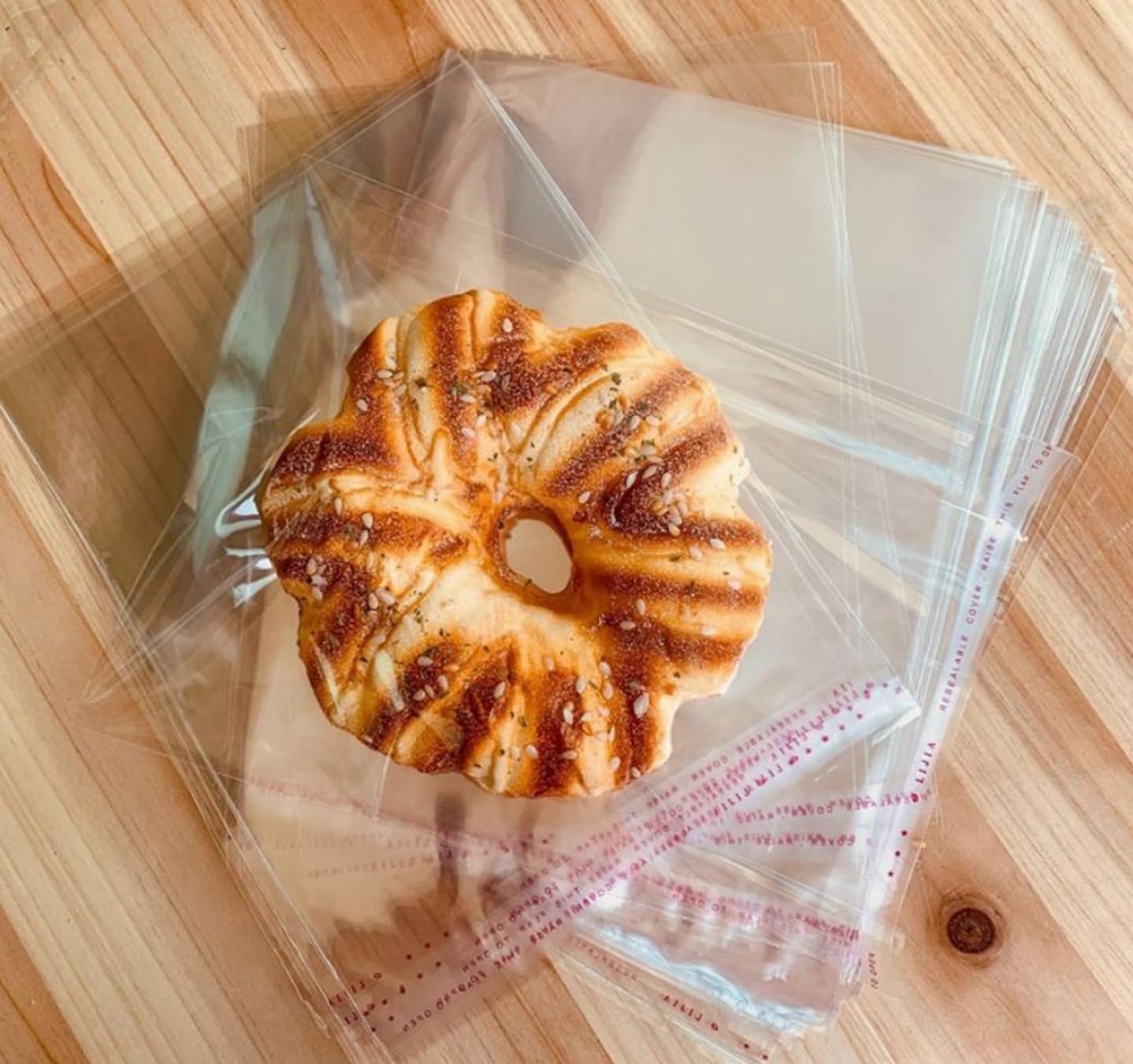 Bolsas de celofán autoadhesivas transparentes de 10 x 12,7 cm, 300 unidades, bolsas de celofán OPP para caramelos, joyas, collares, aperitivos, nueces, embalaje de regalo, envoltorios decorativos