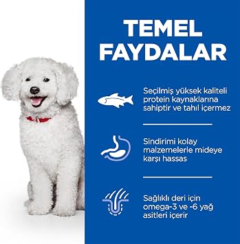 Hill's Hypoallergenic Small Breed Adult Dog Food with Salmon 1.5kg