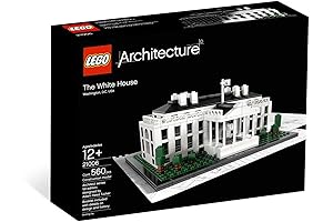 Stunning White House LEGO Model for Architectural Enthusiasts