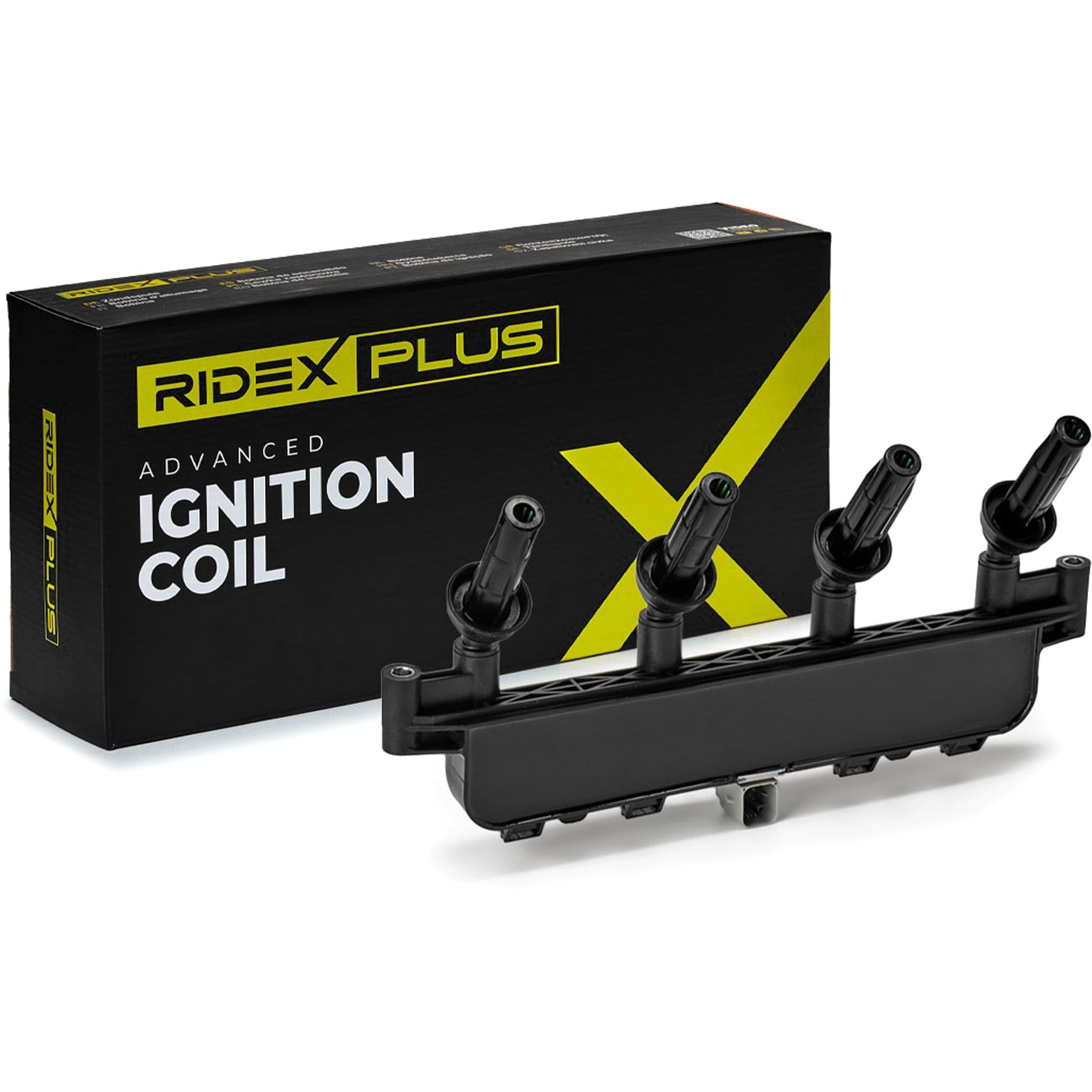 RIDEX PLUS 689C0067P Bobina d'accensione Compatibilità con PEUGEOT 206 2 volumi/Coda spiovente 2A/C