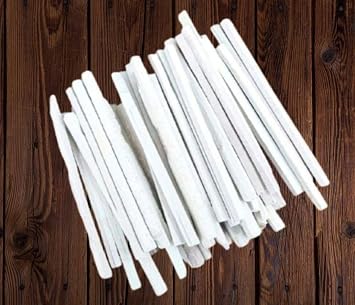 Slate Pencil in White Color | Edible Slate Pencil | Natural Stone Chalk Sliced for Writing Thin white, 500 pcs