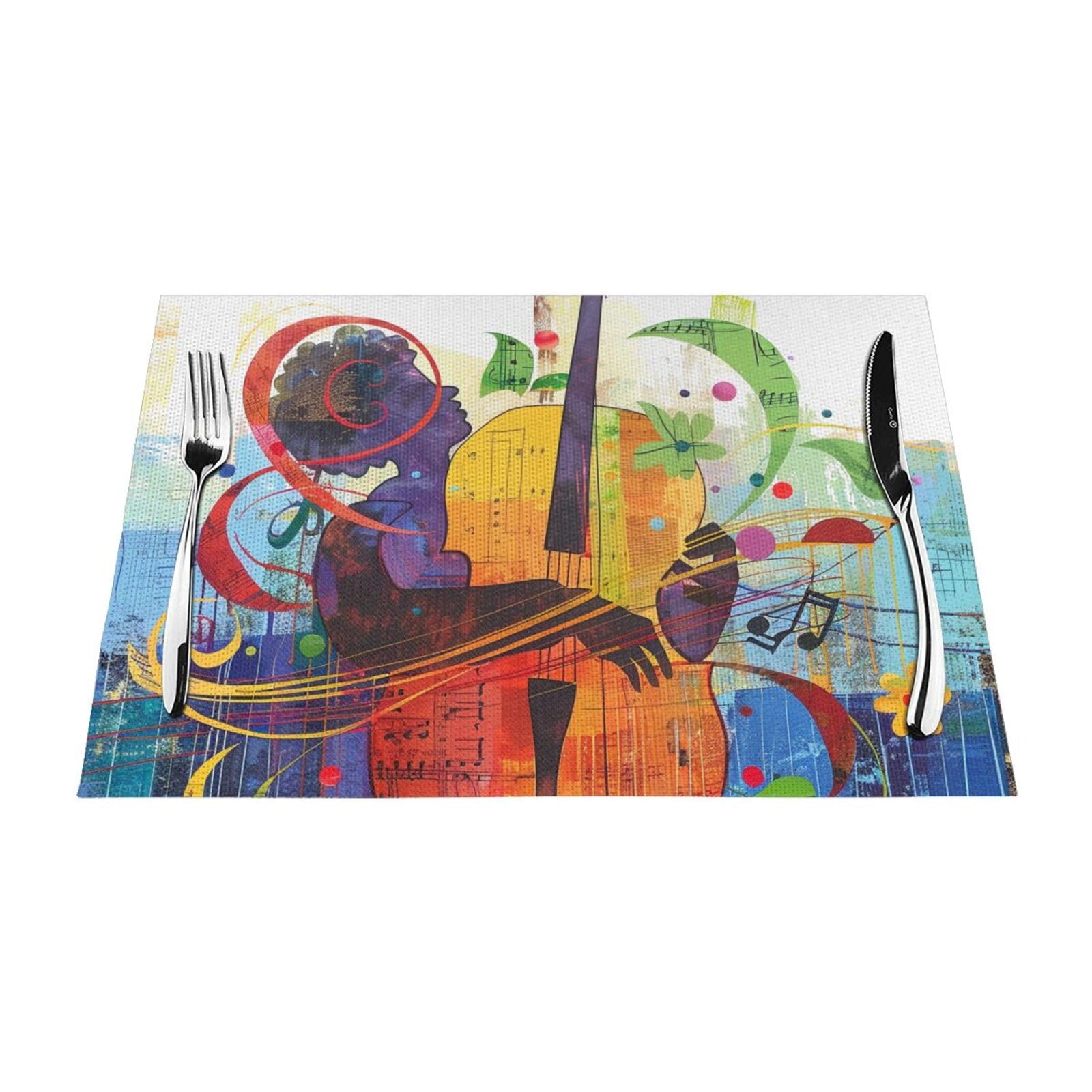 Sets de table antidérapants pour repas en famille et déjeuners sur la terrasse