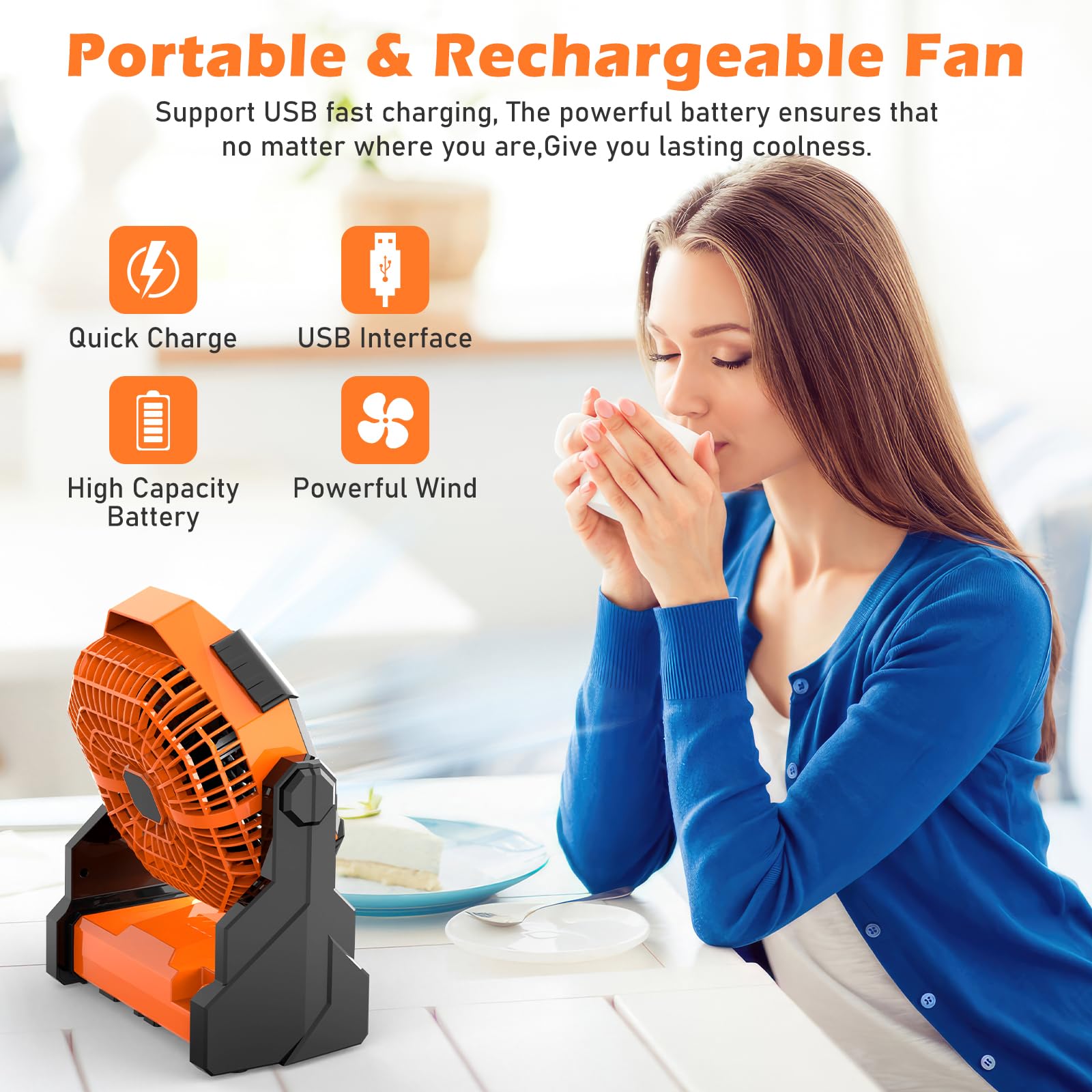 portable fan tent