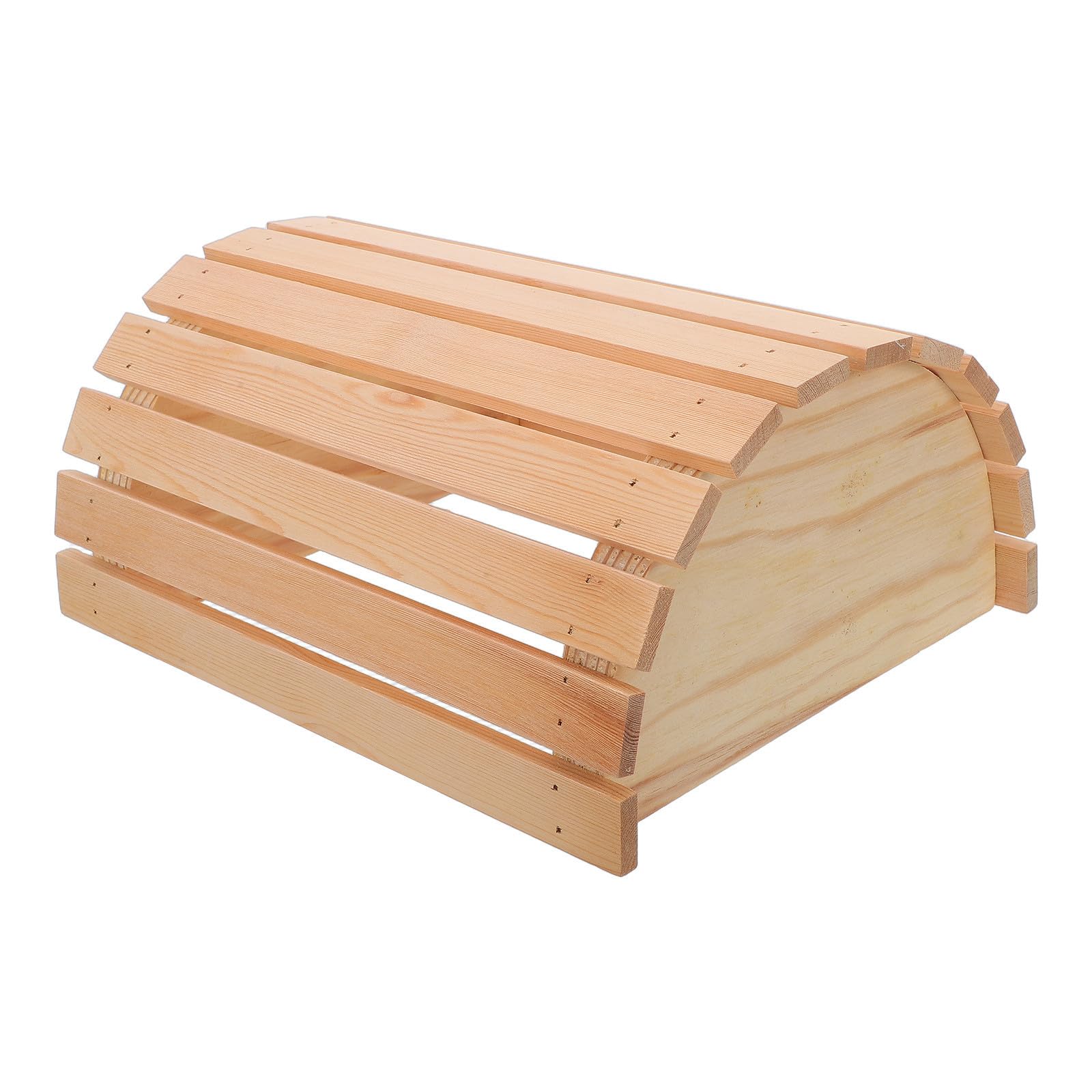SHERCHPRY Cubierta de Lámpara de Madera para Sauna, Semicírculo Decorativo