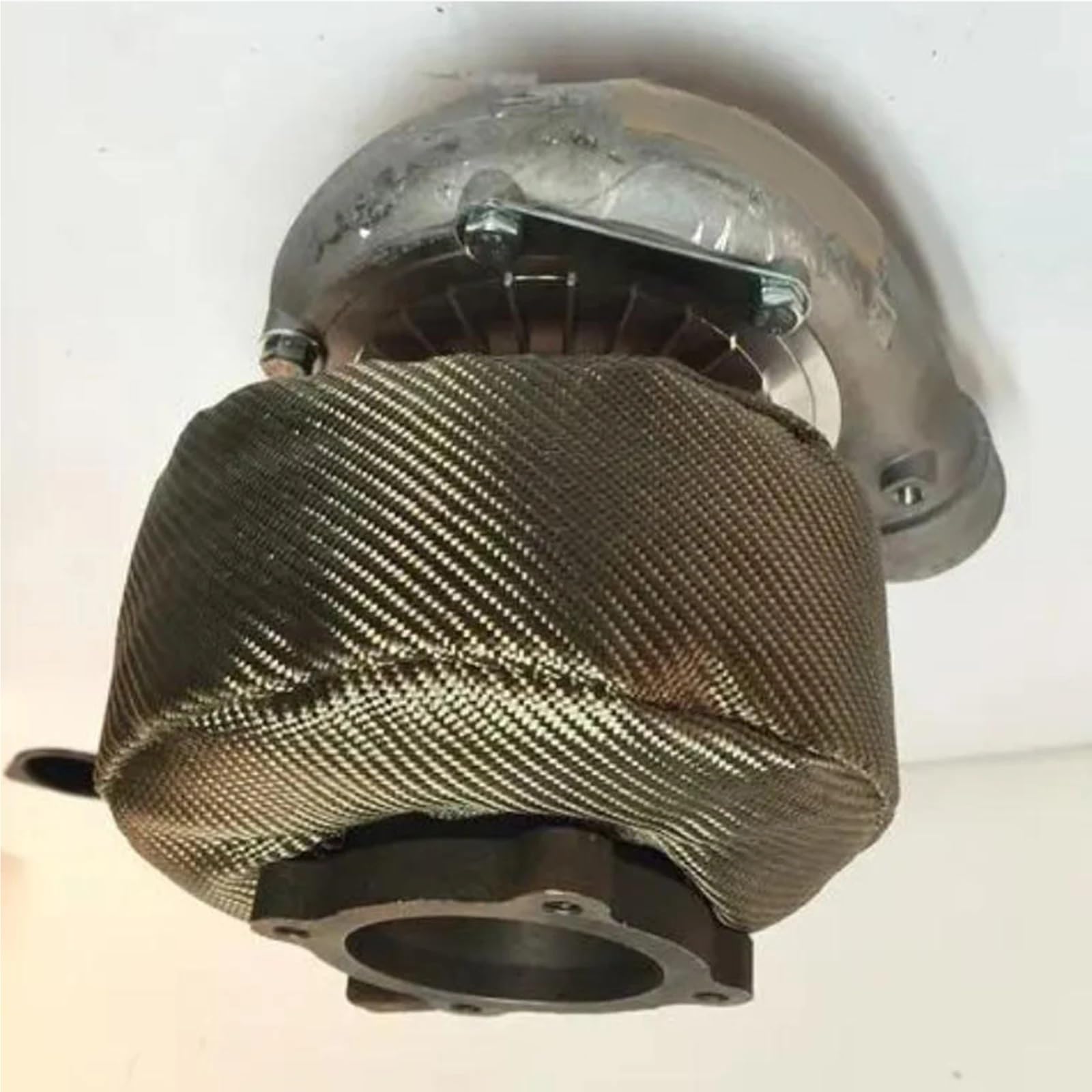 Abgasturbolader T3 T4 T6 Turbolader-Abdeckung, Wickeldecke, Wärmebarriere-Abdeckung, Turbo-Hitzeschild-Abdeckung, Wickelzubehör, Silikonfaser Car Turbocharger(For T4)
