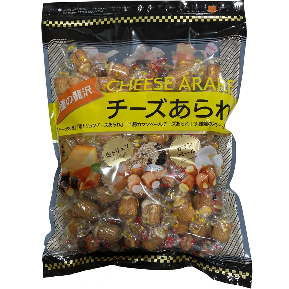 Amazon.co.jp: Cheese Arare 3種の贅沢 チーズあられ きらら 550g Rice