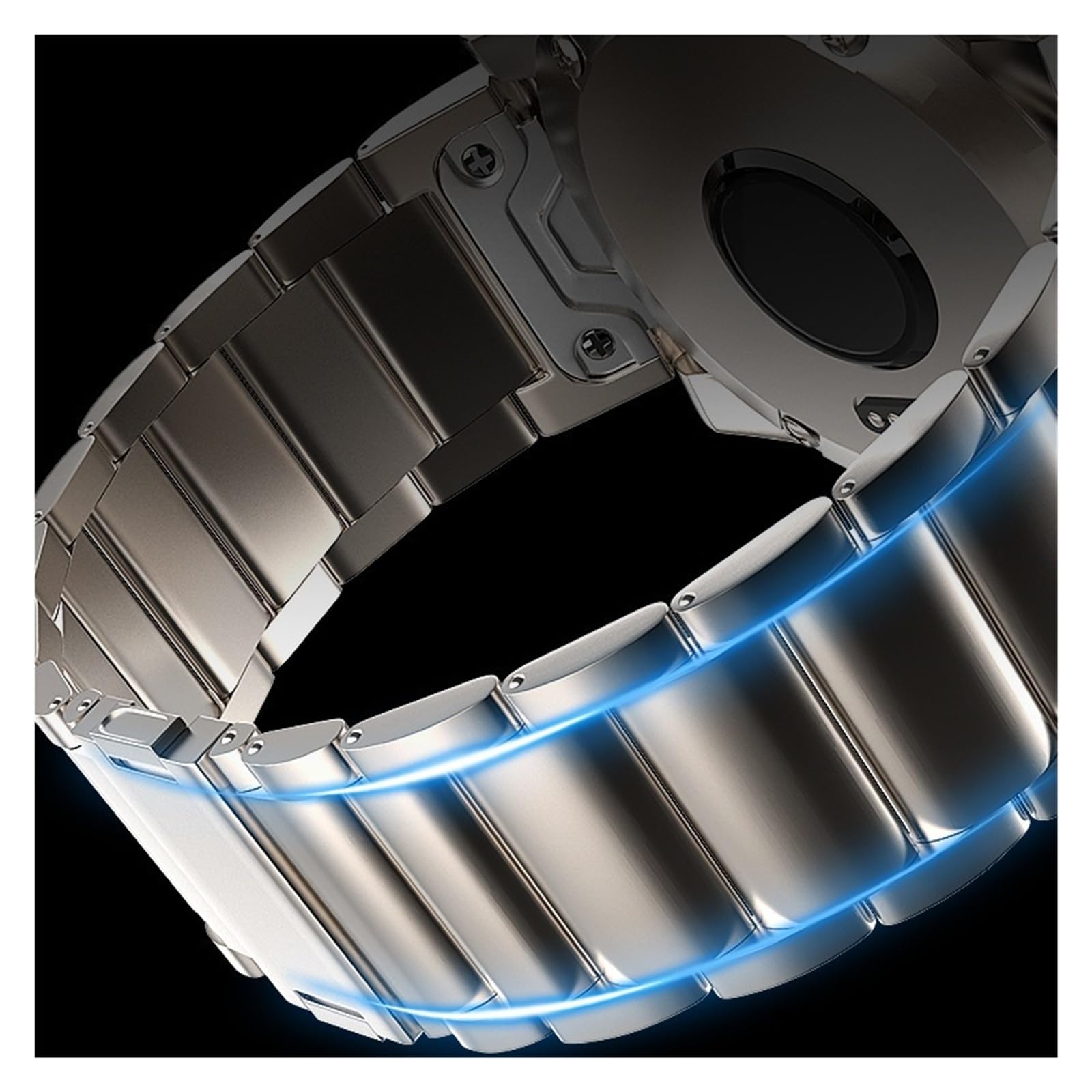 Compatibile con cinturino for orologio in metallo 7Xpro Cinturino for in fibbia magnetica adatto for l'uso quotidiano