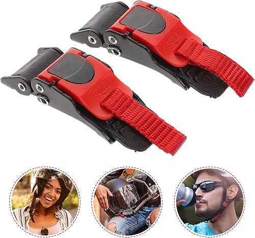 Miniatura 8 de iplusmile Hebilla de liberación rápida para casco, 2 hebillas de repuesto para casco de fútbol, hebillas de casco de motocicleta, accesorios para