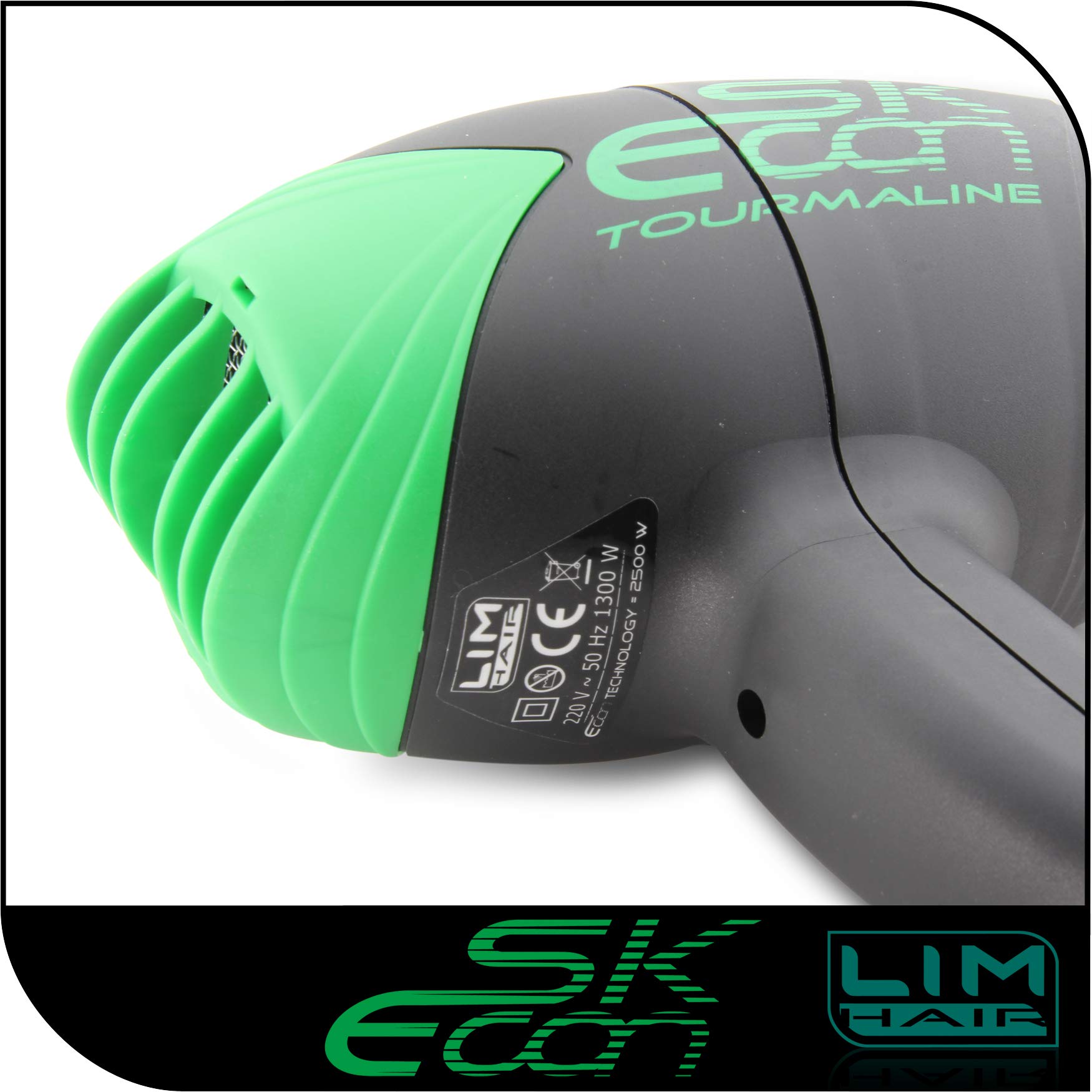 Secador de cabello LIM HAIR SK ECON. Made in SPAIN. Tecnología ECON que ahorra energía. IONIC TOURMALINE. Extra vida en uso intensivo.