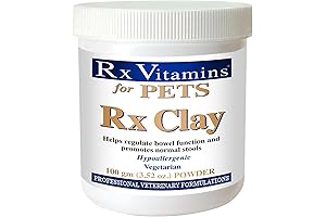 Rx Vitamins Rx Clay Powder for Pets: Essential Digestive Aid for Dogs & Cats