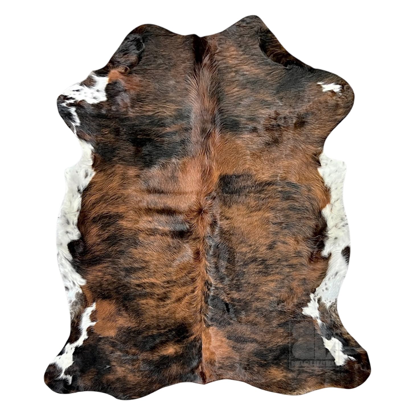 Amazon.com: bonanza leathers Genuine Brindle Cowhide Rug - Natural