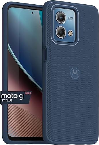 Miniatura 28 de Motorola Funda protectora para Moto G Pure (2021), ajuste de precisión, elegantes fundas para teléfonos con absorción de golpes, color negro Negro