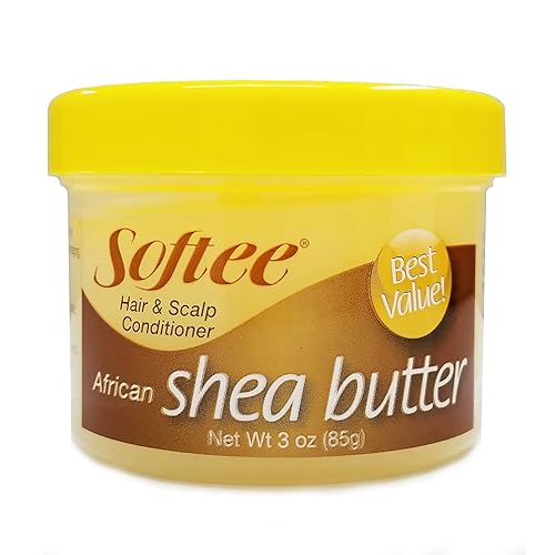 Miniatura 2 de Softee Acondicionador africano para cabello y cuero cabelludo de manteca de karité 5.25 onzas