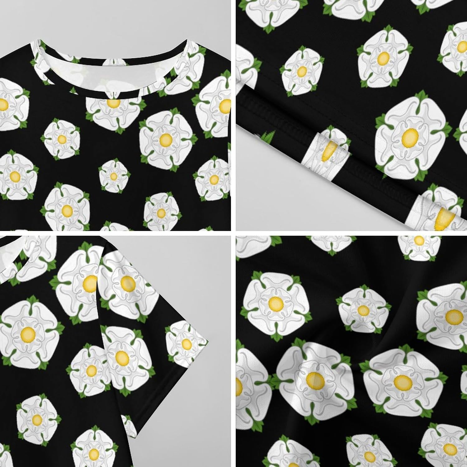 Yorkshire Rose Nightgowns for Women Short Sleeve Sleep Dress Casual Sleepshirt Night Gowns Pajamas