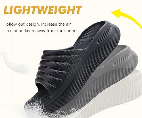 Miniatura 7 de GPOS Sandalias de recuperación para mujer con alivio ortopédico de la fascitis plantar, cómodas sandalias atléticas para mujer con suela acolchada