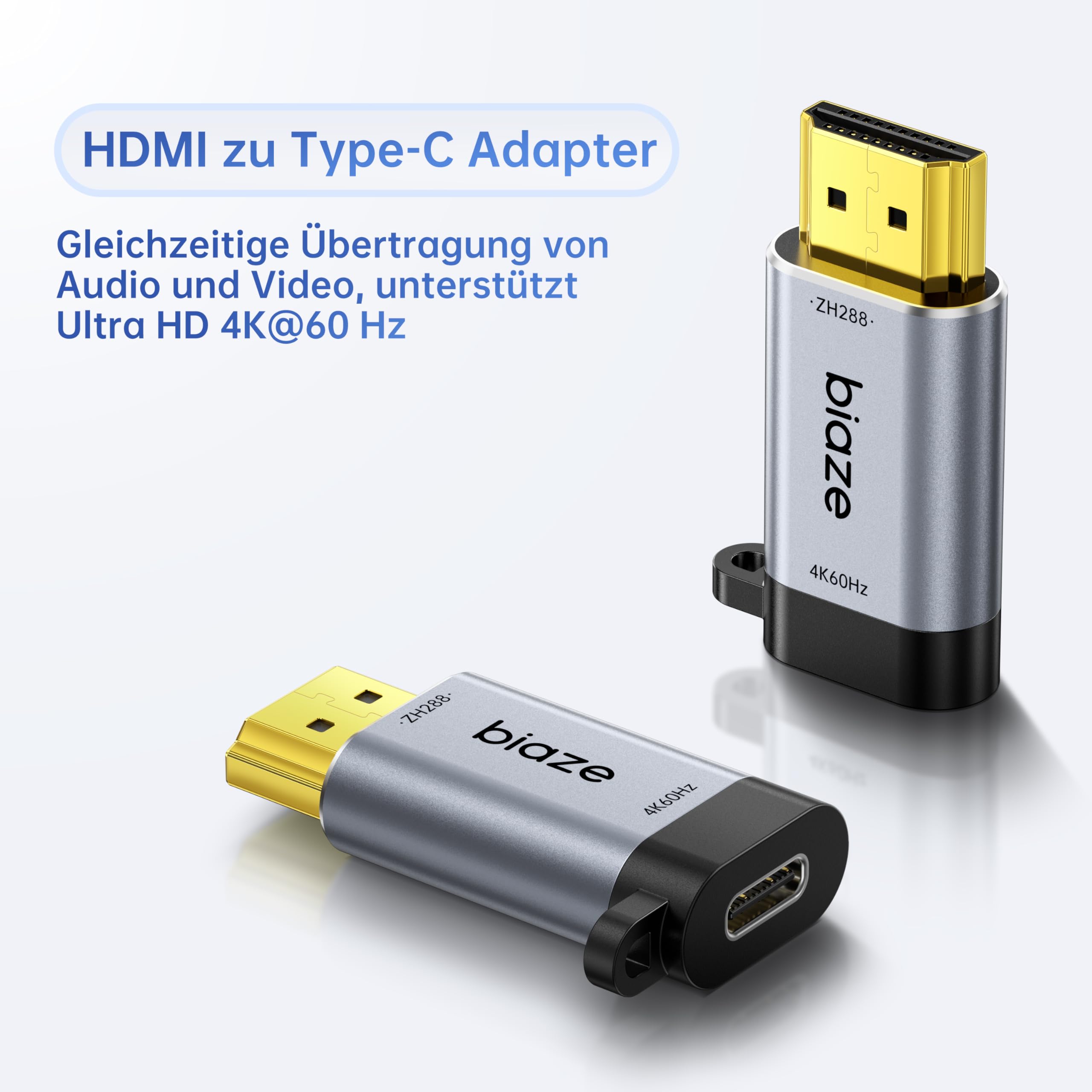 Adattatore ZH288 da HDMI a USB C