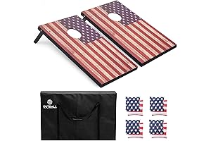 Massive Corn Hole Set with Regulation Sized Boards and Bean Bags