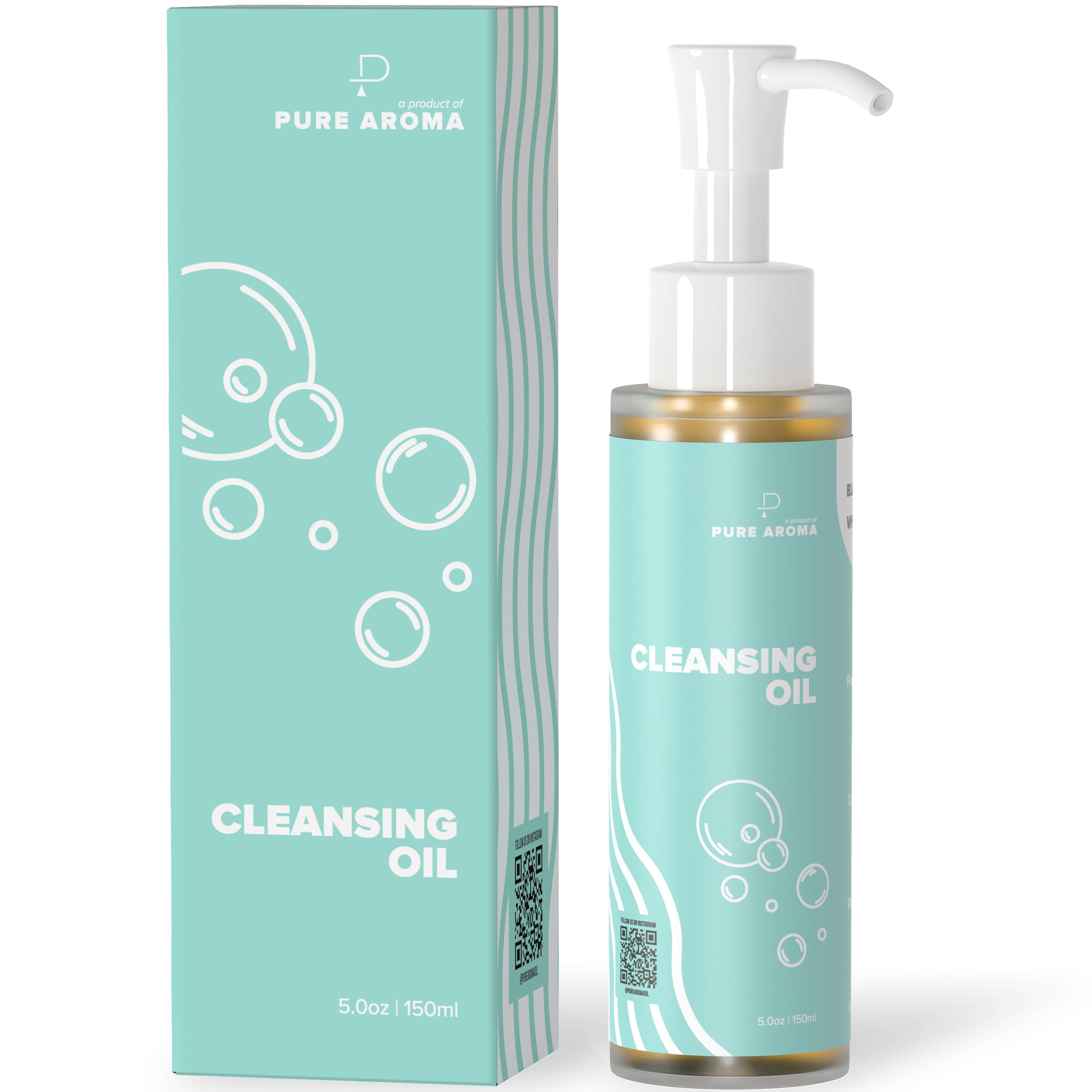 Amazon.com: Pure Aroma Cleansing Oil | Facial Cleanser, Daily