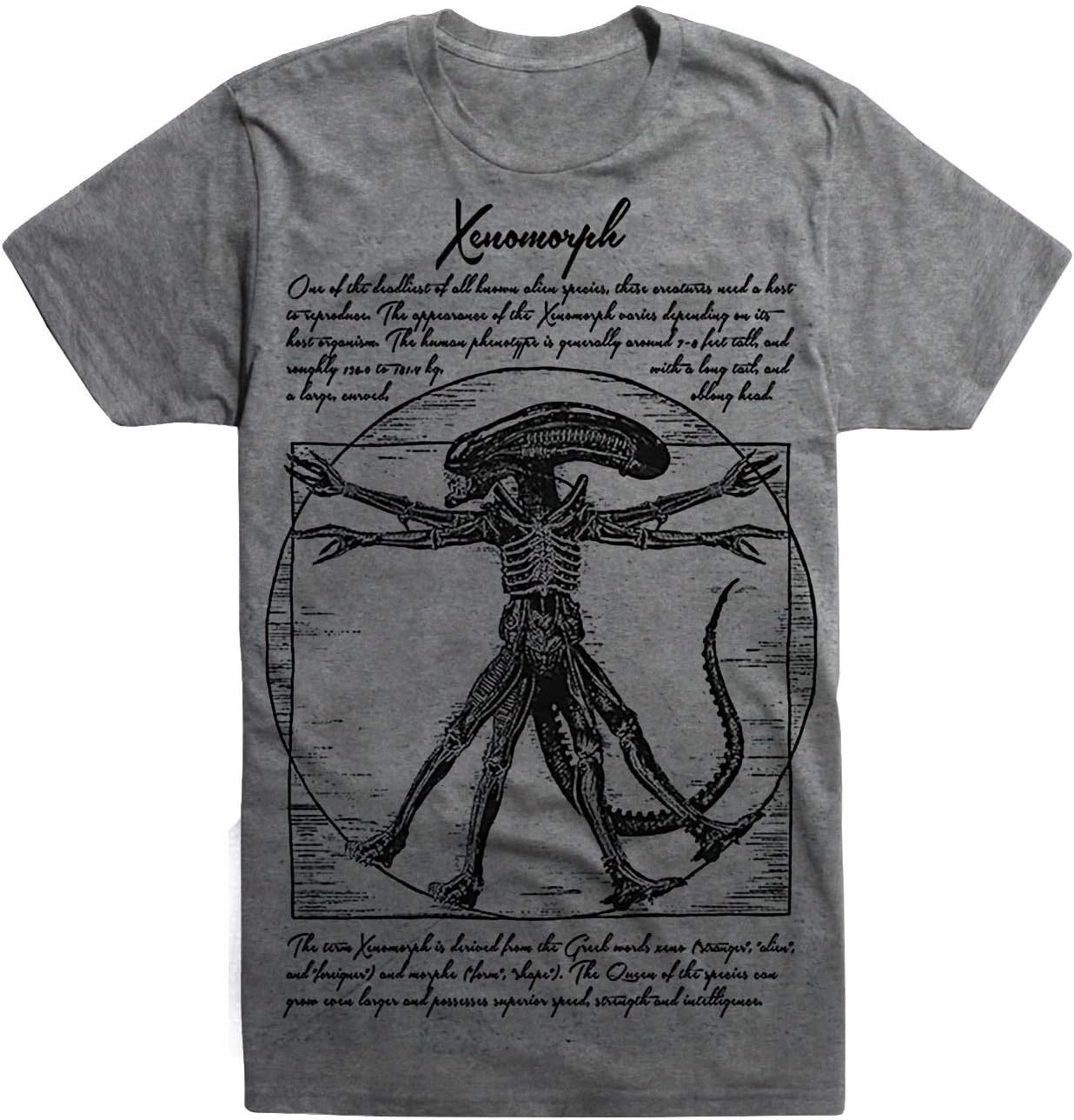 Changes Alien Vitruvian Leonardo Da Vinci Men's T-Shirt