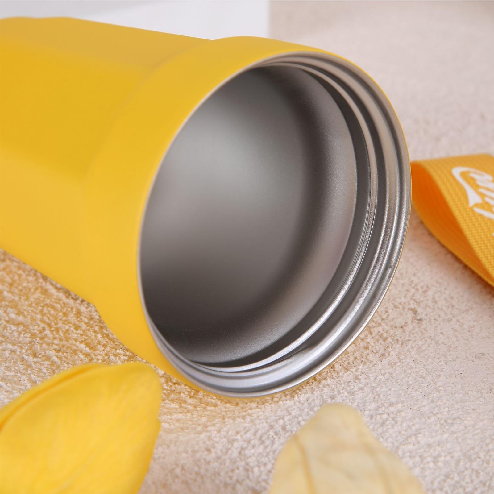 Taza de viaje de acero inoxidable de 450 ml, a prueba de fugas y reutilizable, con tapa fácil de limpiar, sin BPA, para coche, picnic, oficina y escuela, aislamiento térmico