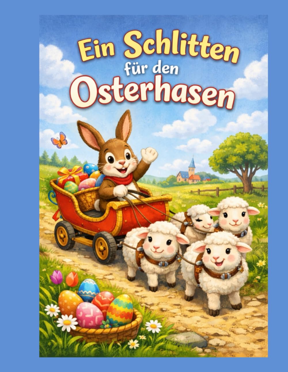Ein Schlitten für den Osterhasen