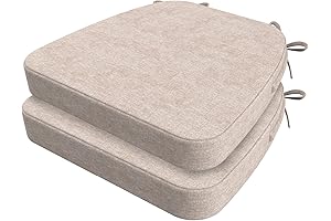 AAAAAcessories D-Shaped Chair Cushions for Dining Chairs