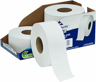 Georgia-Pacific Professional Series Jumbo Jr. 2-Ply Toilet Paper by GP PRO (Georgia-Pacific), 2172114, 1000 Feet Per Roll,...