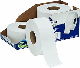 Georgia-Pacific Professional Series Jumbo Jr. 2-Ply Toilet Paper by GP PRO (Georgia-Pacific), 2172114, 1000 Feet Per Roll, 4 Rolls Per Case - coolthings.us