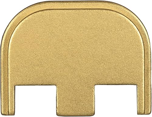 Miniatura 3 de NDZ Performance Placa de Cubierta Trasera de Deslizante para Glock 17 19 19X 20 21 22 23 26 27 34 45 y 47 49 Gen 5 9MM .40 S&W, Aluminio Gravado con