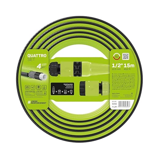 Cellfast Set Quattro Garden Hose – Green