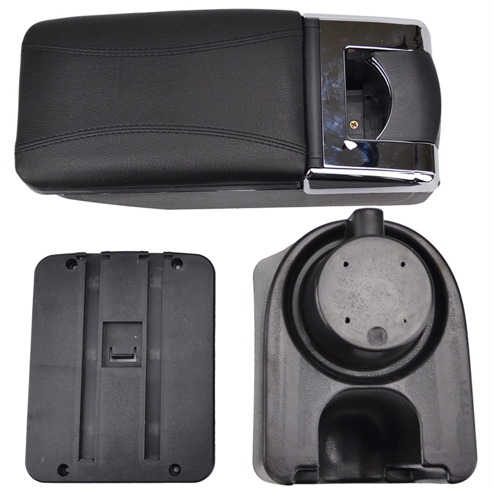 Car Center Center Console Box Storage Podłokietnik Ramię Rest Obsługa Tacy Fit Dla Chevroleta Aveo 2002-2011 T250 FIT dla HOLDEN Tk. Barina 2006-2010.