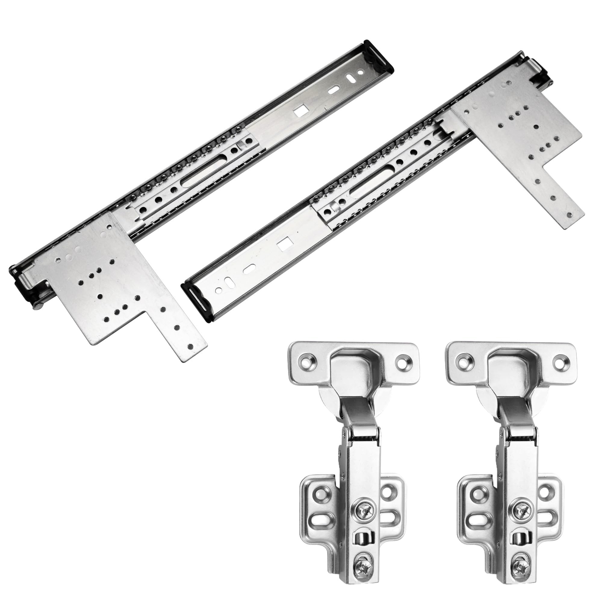 RAB Pocket Door Sliding Channel, Hidden Doors Suitable for Cupbord, Wardrobe (Code:- Pocket Channel, Size:- 20" inch, Only Pocket Channel Pack of 1 Set of 2 PCS) — Amazon image 6