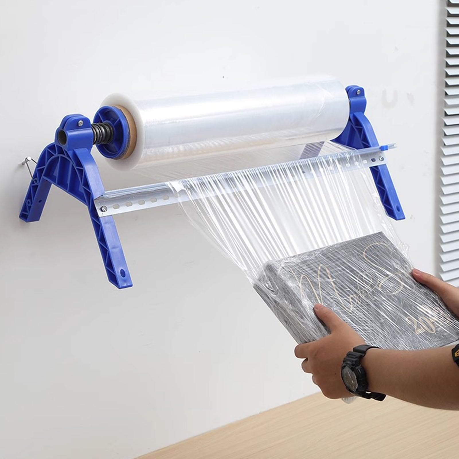 Dispensador de Film Estirable de Mano – Herramienta Industrial de Alta Resistencia para Embalaje y Envío