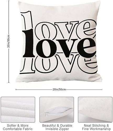 Miniatura 5 de Funda de almohada romántica para el día de San Valentín funda de cojín para boda compromiso aniversario decoración del hogar sofá sala de estar