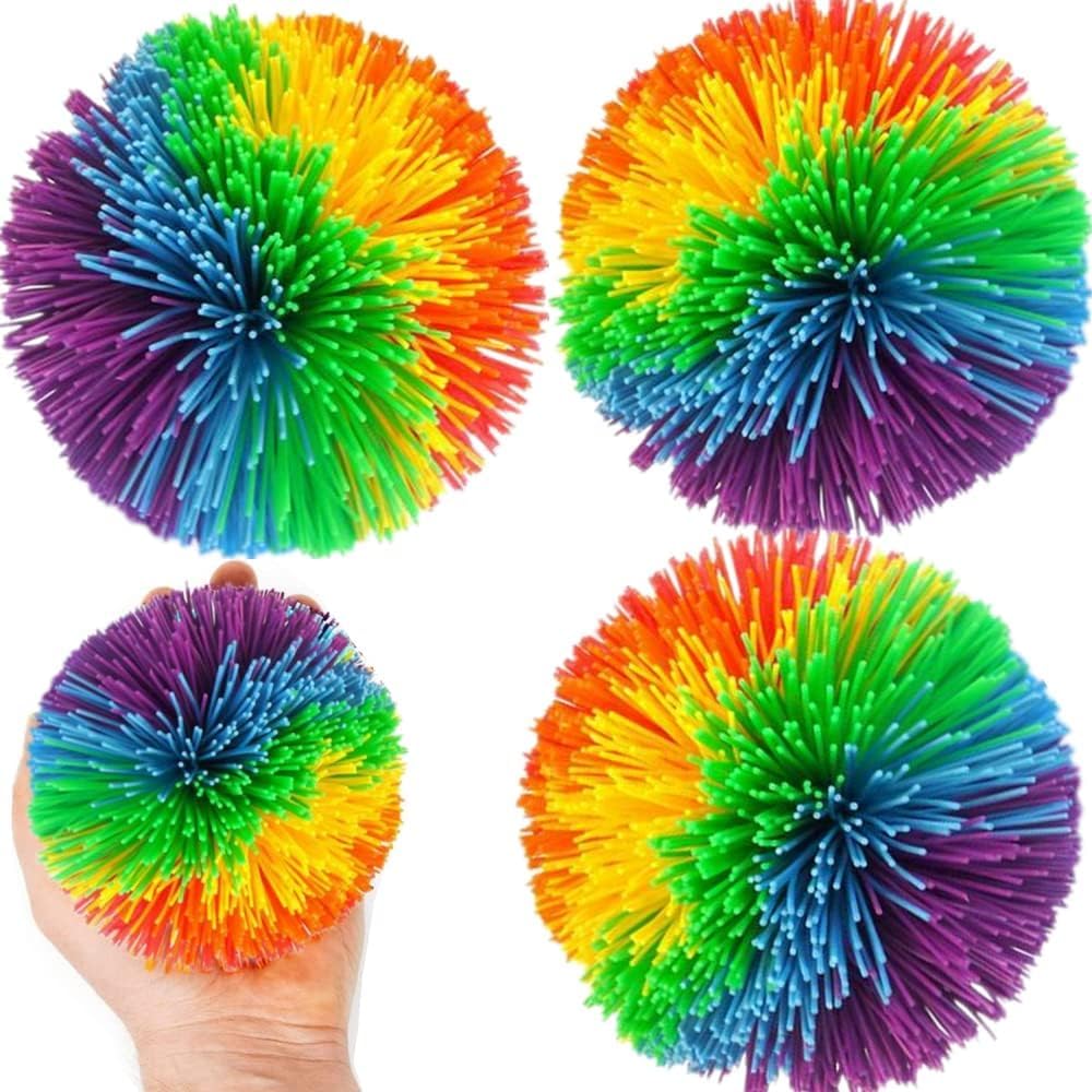 3 Large Monkey String Ball . Weight 100g Size 10cm Diameter Kick Ball Monkey String Ball