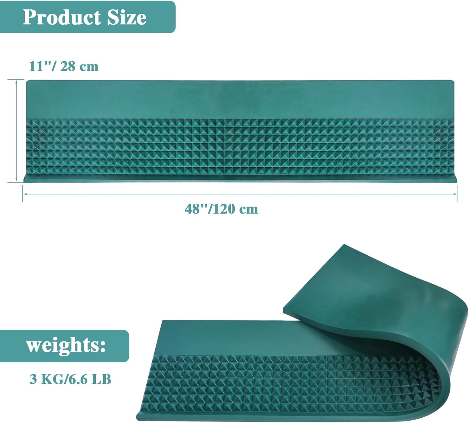 48" x 11" Craps Bumper Rubber, Portable Casino Craps for Game Night,Home Entertainment, Party Game