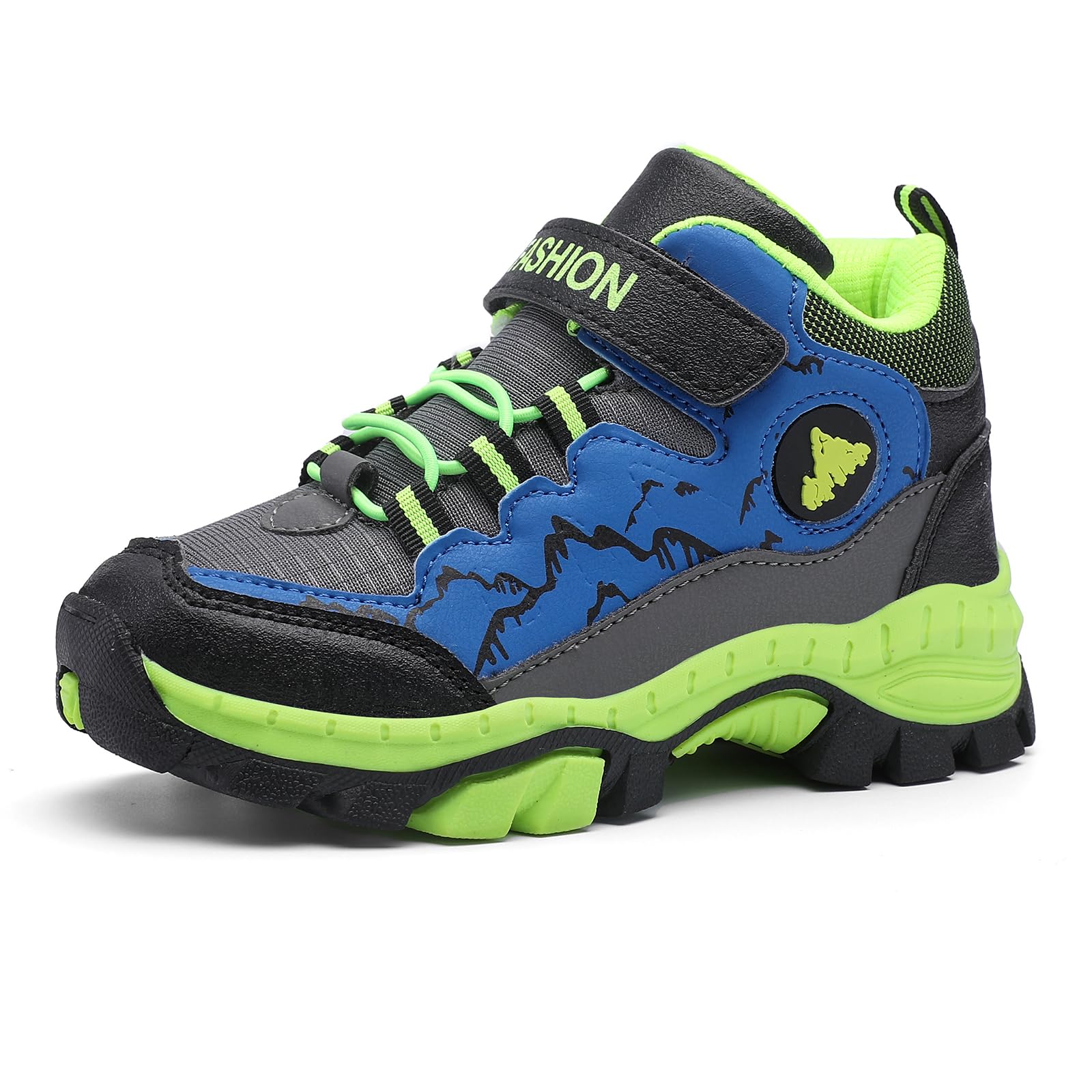 Qciplr Niña Niño Senderismo Zapatillas de Trekking Zapatos de Senderismo para Antideslizante y Ligero Botas para Zapatillas de Trail Running Montaña Trekking