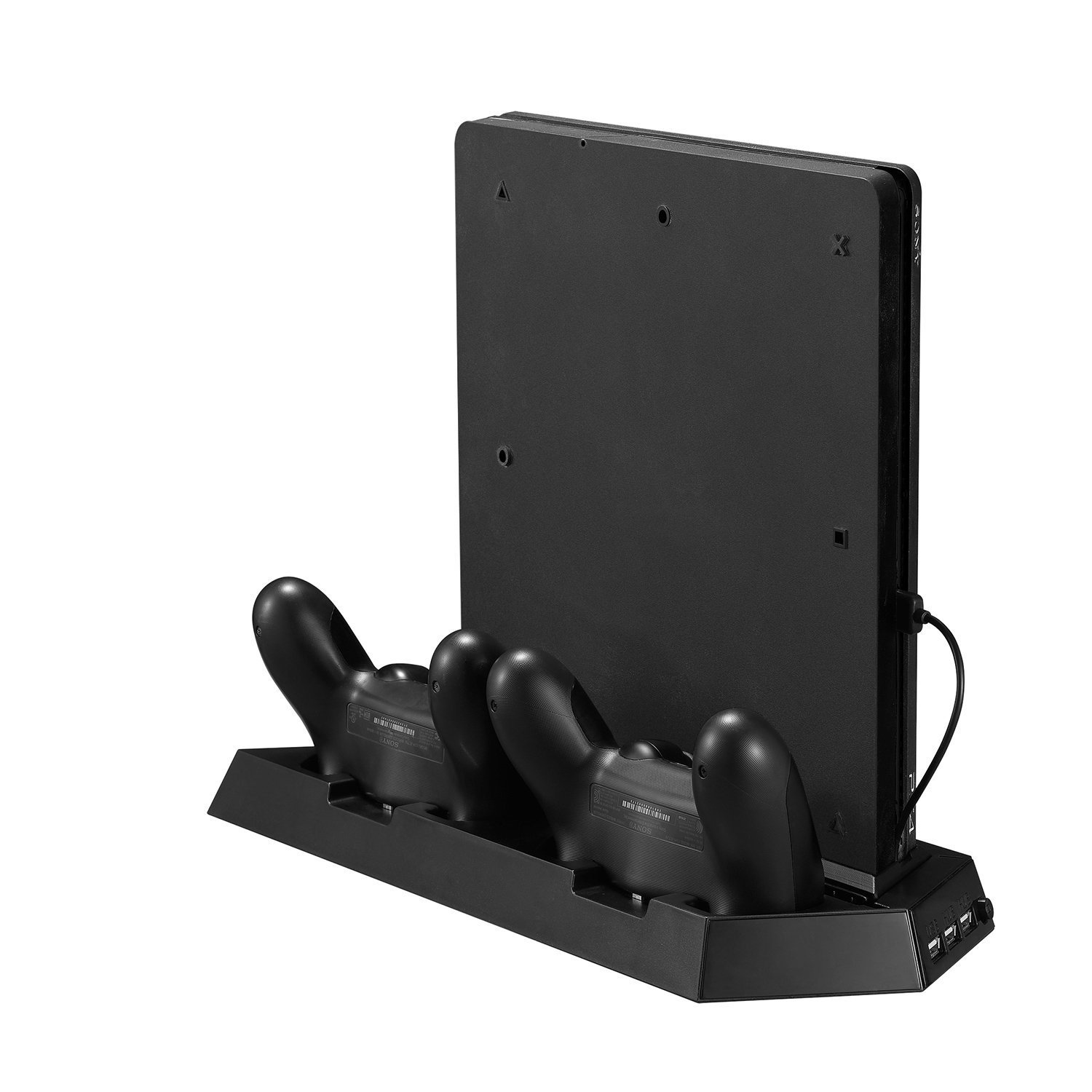 Younik VG15 PS4 Slim Vertical Stand Cooling Fan with dualshock