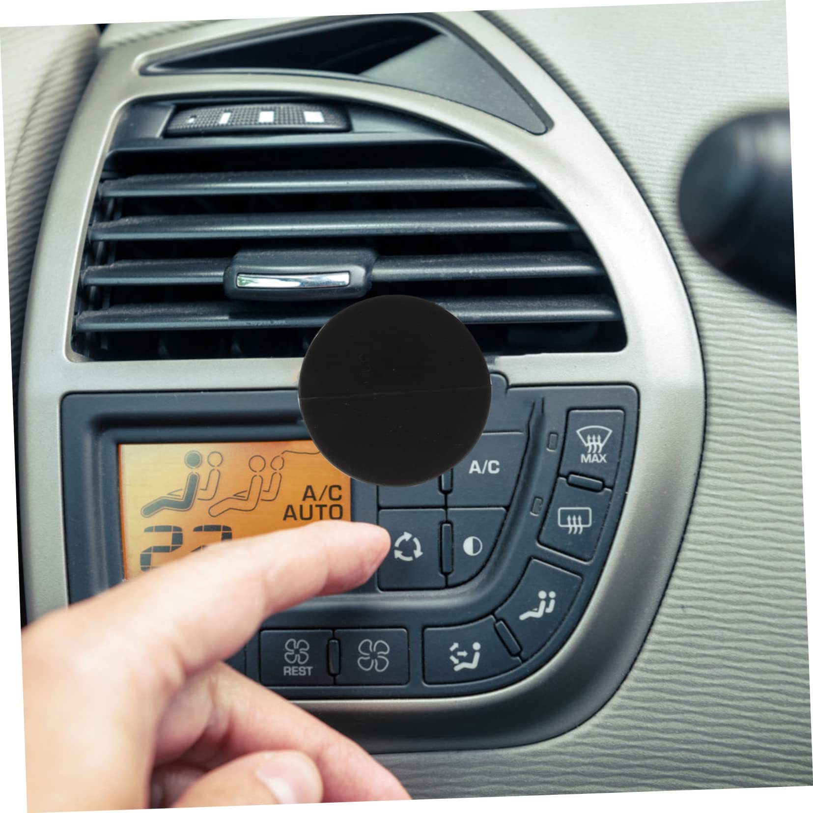 GLEAVI Clip per Bocchette Dell'aria Condizionata Auto 100 Pezzi, Clip per Profumo e Deodorante Fissaggio Metallico, Accessori per Interni Auto e Ambienti Domestici